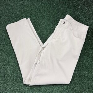 Summer Comfort Crown Sport Men's Straight Comfort Stretch Chino Pants Size 36x32